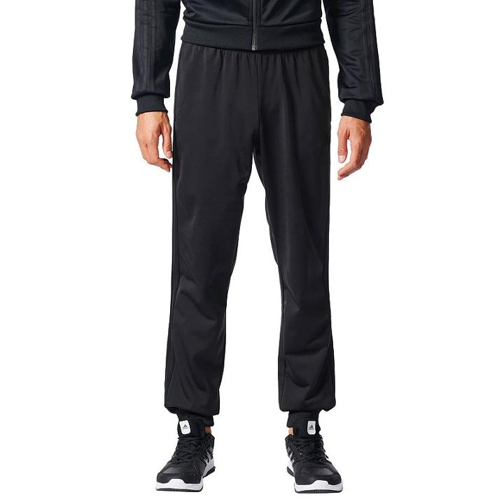 Men's Adidas Tricot Tapered Pants, Size: Xl, Black