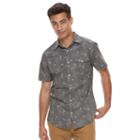 Men's Urban Pipeline&reg; Printed Button-down Shirt, Size: Medium, Med Grey