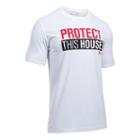 Men's Under Armour Protect This House Tee, Size: Large, White