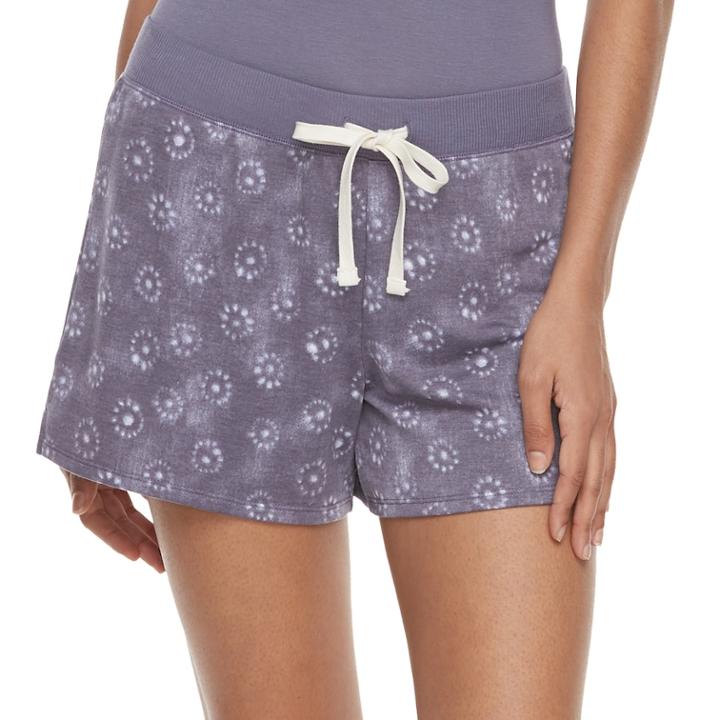 Women's Sonoma Goods For Life&trade; Shorts, Size: Small, Drk Purple