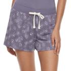 Women's Sonoma Goods For Life&trade; Shorts, Size: Small, Drk Purple