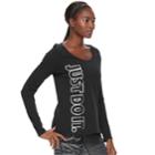 Women's Nike Sportswear Long-sleeve T-shirt, Size: Large, Grey (charcoal)
