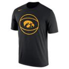 Men's Nike Iowa Hawkeyes Legend Basketball Tee, Size: Small, Orange Oth