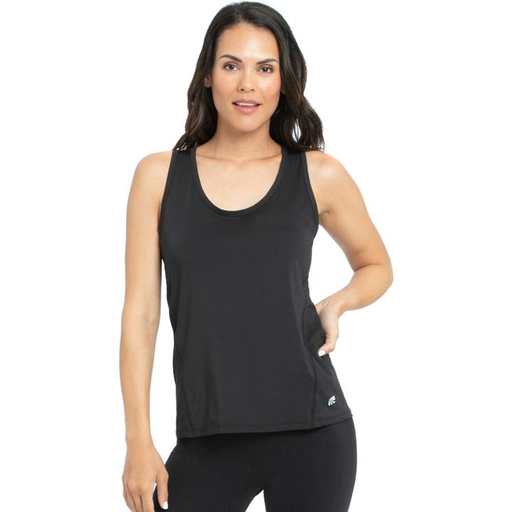 Women's Marika Emma Singlet Tank Top, Size: Medium, Black