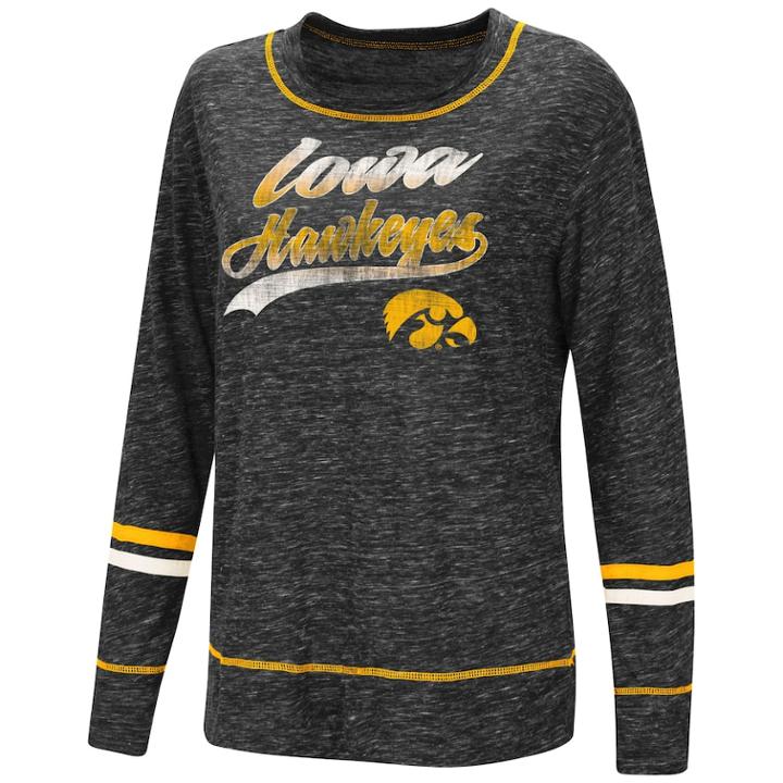 Women's Iowa Hawkeyes Giant Dreams Tee, Size: Xl, Oxford