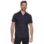 Men's Apt. 9&reg; Premier Flex Slim-fit Stretch Button-down Shirt, Size: Xxl Slim, Dark Blue