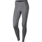 Women's Nike Power Training Just Do It Graphic Tights, Size: Small, Grey Other