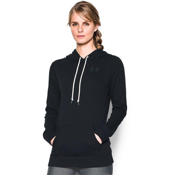 Women's Under Armour Favorite French Terry Hoodie, Size: Small, Oxford
