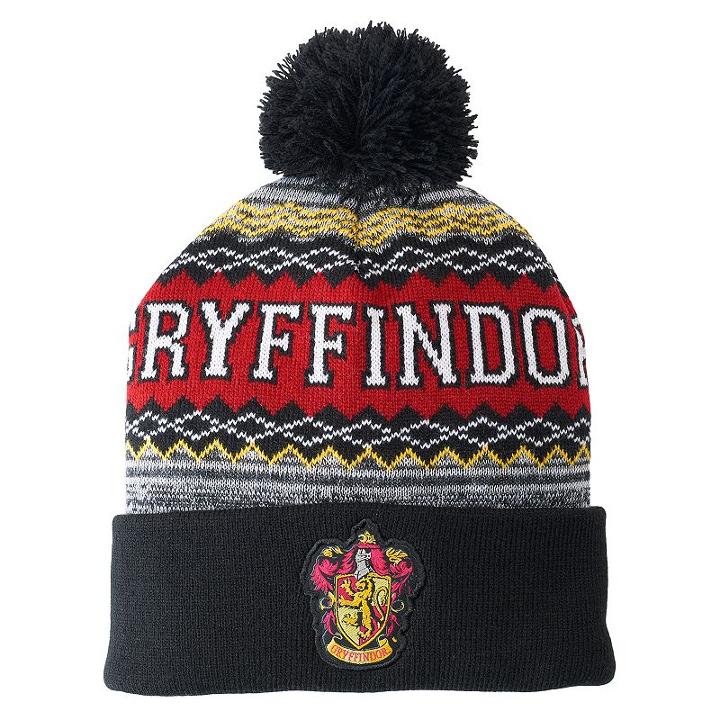Adult Harry Potter Gryffindor Beanie, Black