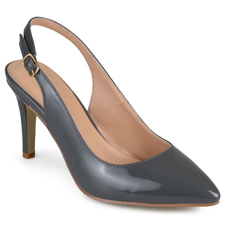 Journee Collection Carol Women's High Heels, Size: Medium (10), Grey