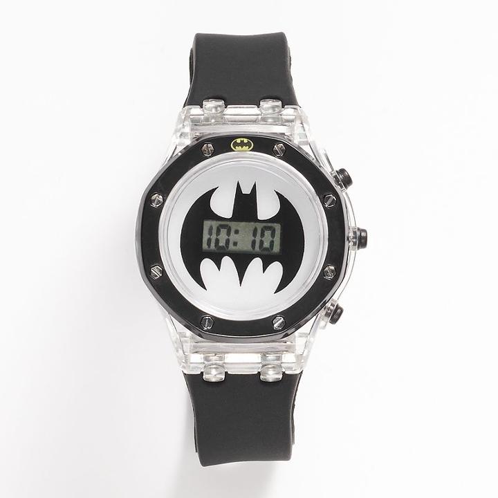 Batman Light Up Digital Watch - Kids, Boy's, Black