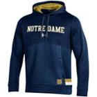 Men's Under Armour Notre Dame Fighting Irish Storm Fleece Hoodie, Size: Large, Blue (navy)
