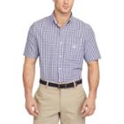 Big & Tall Chaps Classic-fit Buffalo Check Button-down Shirt, Men's, Size: 3xl Tall, Purple