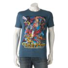 Men's Guardians Of The Galaxy Characters Tee, Size: Large, Blue Other