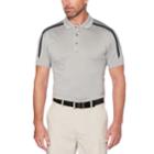 Men's Grand Slam Heathered Cool Fast Golf Polo, Size: Xxl, Light Grey