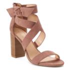 Lc Lauren Conrad Girlfriend Women's High Heel Sandals, Size: 7, Dark Pink