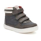 Carter's Terry 2 Toddler Boys' High Top Shoes, Size: 8 T, Grey