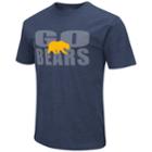 Men's Cal Golden Bears Motto Tee, Size: Medium, Med Blue