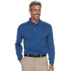 Men's Grand Slam Motionflow 360 Regular-fit Performance Golf Polo, Size: Xl, Light Blue