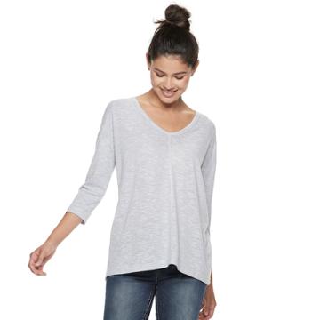 Juniors' So&reg; Cozy Tunic, Teens, Size: Medium, Med Blue