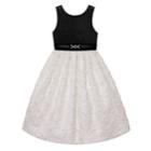 Girls 7-16 & Plus Size Velvet Soutache Skirt Dress, Size: 12, White Oth