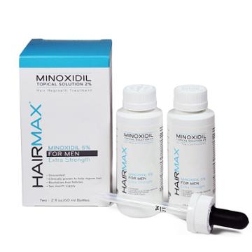 Hairmax Minoxidil Topical Solution 5% Hair Regrowth Treatment - For Men, Multicolor