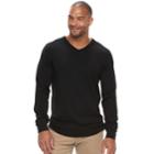 Big & Tall Sonoma Goods For Life&trade; Classic-fit Coolmax V-neck Sweater, Men's, Size: 4xb, Oxford