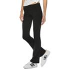 Juniors' So&reg; Skinny Bootcut Yoga Pants, Teens, Size: Medium, Black