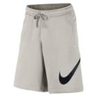 Men's Nike Club Fleece Shorts, Size: Medium, Grey