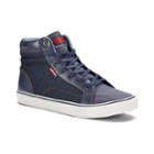 Levi's&reg; Ashbury Denim Men's High-top Sneakers, Size: 8.5, Blue (navy)