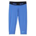 Girls 7-16 Nike Dri-fit Victory Base Layer Capris, Girl's, Size: Xl, Blue Other