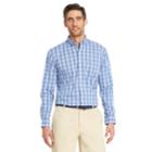 Men's Izod Classic-fit Oxford Button-down Shirt, Size: Medium, Blue