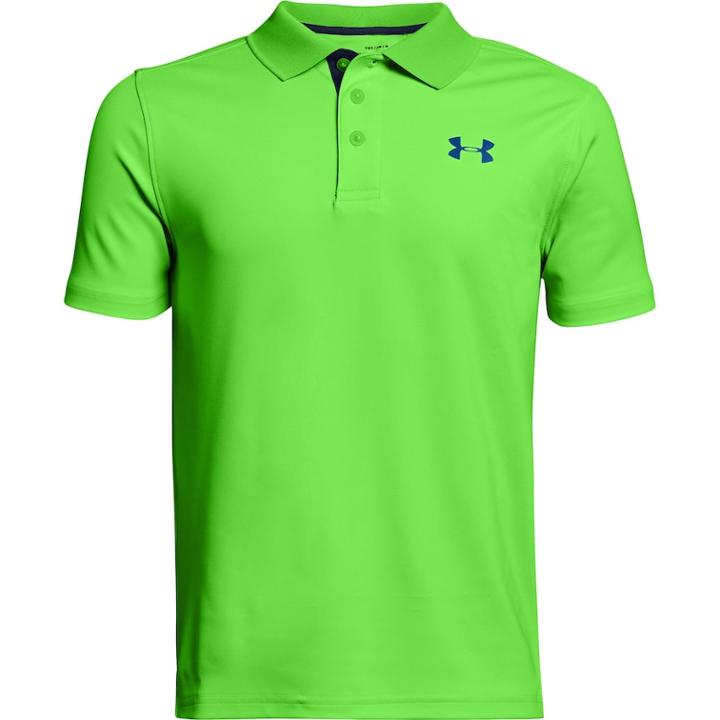 Boys 8-20 Under Armour Performance Polo, Size: Large, Brt Green