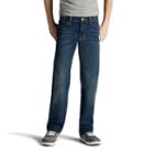 Boys 8-20 Lee Sport Xtreme Comfort Straight-fit Straight-leg Jeans, Size: 12, Med Blue