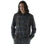 Men's Vans Madder Plaid Button-down Shirt, Size: Xl, Black