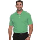 Big & Tall Croft & Barrow&reg; Classic-fit Easy-care Interlock Pocket Polo, Men's, Size: Xl Tall, Med Green