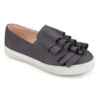 Journee Collection Glint Women's Sneakers, Size: Medium (9), Dark Grey