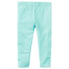 Girls 4-8 Carter's Solid Mint Leggings, Girl's, Size: 7, Lt Green