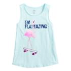 Girls 7-16 & Plus Size So&reg; Graphic Tank, Size: 7-8, Med Blue