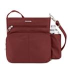 Travelon Anti-theft Classic Crossbody Bag, Women's, Red
