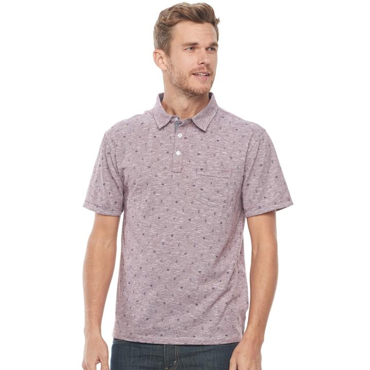 Men's Method Fashion Polo, Size: Xl, Purple