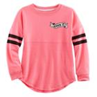 Girls 7-16 & Plus Size Miss Chievous Graphic Sweeper Tee, Size: Small, Pink