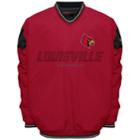 Men's Louisville Cardinals Rush Windshell Top, Size: Small, Red