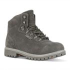 Lugz Pine Ridge Men's Water Resistant Ankle Boots, Size: Medium (7.5), Dark Grey