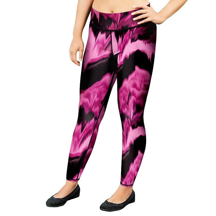 Women's Plus Size Champion Vapor Active Leggings, Size: 1xl, Med Pink