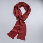 Simply Vera Vera Wang Shine Knit Skinny Scarf, Women's, Grey (metallic)