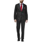 Men's Haggar&reg; Travel Performance Tailored-fit Suit Jacket, Size: 44 Long, Grey (charcoal)