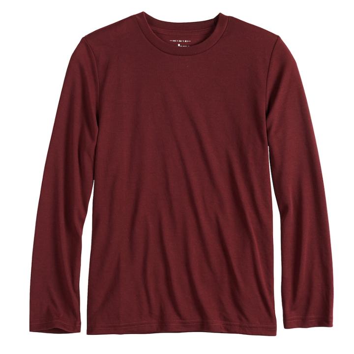 Boys 8-20 Urban Pipeline&reg; Moisture-wicking Sleep Tee, Size: 14-16, Dark Pink