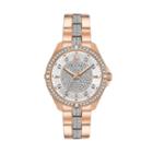 Bulova Women's Crystal Stainless Steel Watch, Pink