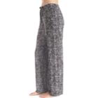 Women's Cuddl Duds Softwear Relaxed Lounge Pants, Size: Xsml Av/rg, Silver